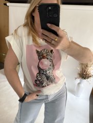 Tričko šelma-bílá