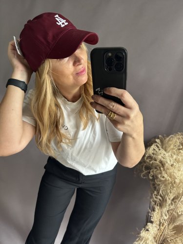 Šiltovka LA-bordeaux