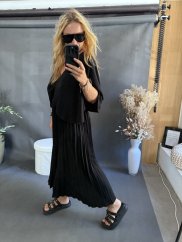 Šaty MOON-oversize postava 38-50-černé