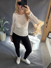 Tričko Cashmere-bielá off