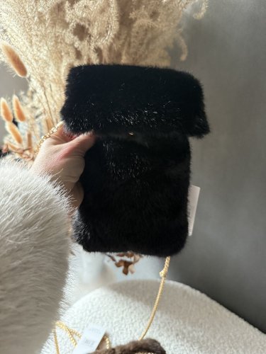 Kabelka na mobil Stella-čierná