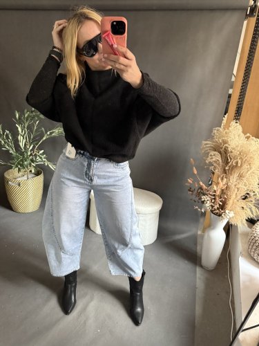 Džíny Barrel-XS-L
