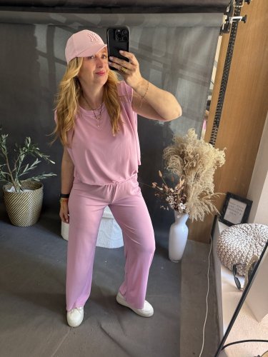 Súprava s vypchávkami pamy-růžová