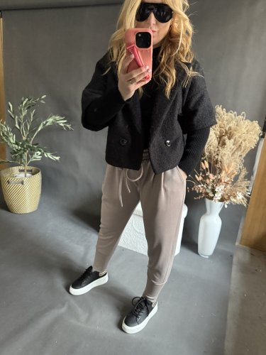 Nohavice Aladin-mocca