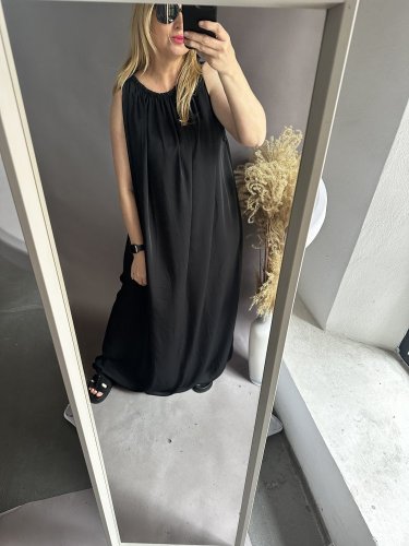 Šaty Léto-oversize-černé