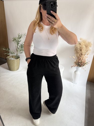 Tepláky Michelle-rovný střih