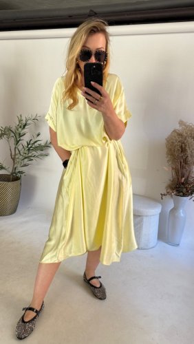 Šaty Liame-žlté