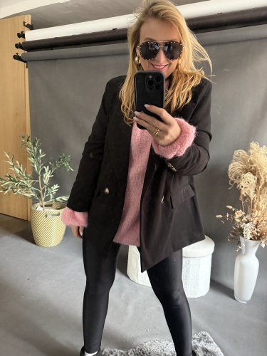 Sako Oversize zateplené černé