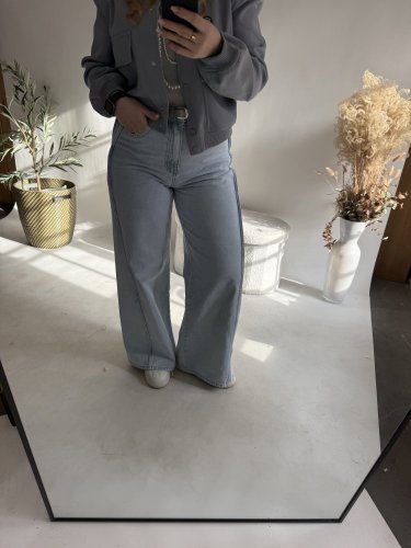 Džínsy Vanilla-modré