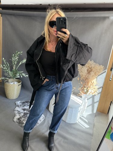 Bomber Mochy -černý