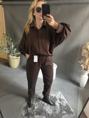 Kalhoty zateplené Brown