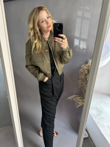Bomber Zara-khaki