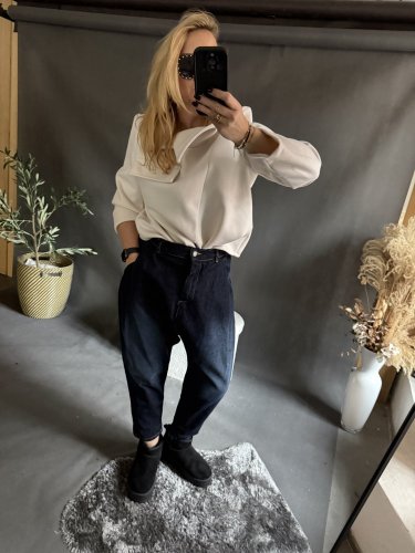 Džínsy Sun nasrávací-blue