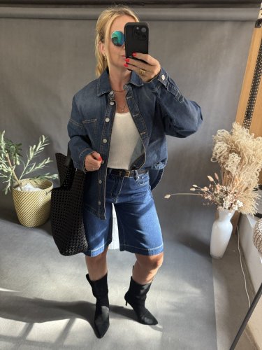 Džínová bunda/košile SUN-UNI velikost