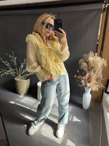 košeľa Leni-žltá