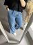 Džíny Milla-rozšířené nohavice S-L