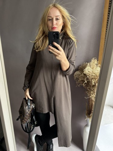 Rolákový přehoz SUN-hnědý