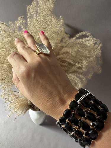 Prsteň White-nastaviteľný