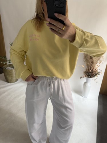 Mikina dolce-žlutá