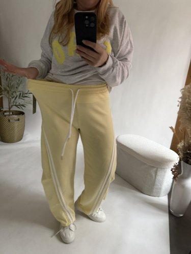 Nohavice Sweeti-yellow