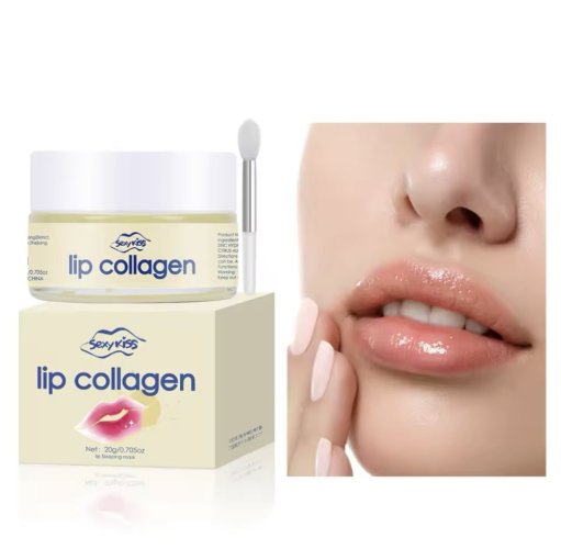 Maska na pery s kolagénom