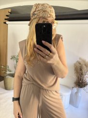 Šátek Luis-béžová