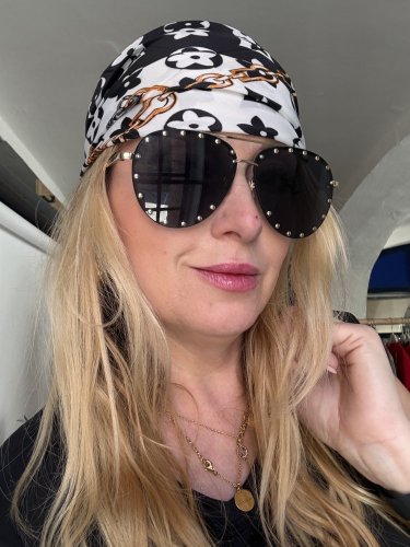 Šátek Luis-černá