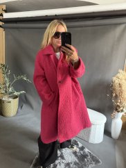 Kabát Teddy SUN-pink