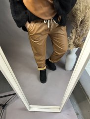 Teplákové kalhoty NOS-cognac-UNI SIZE