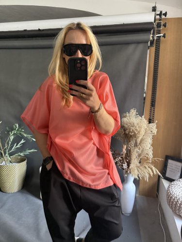 Blúzka Sun priehľadná Lyocel-merunkova