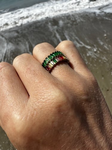 Prsteň-Glow-farebný