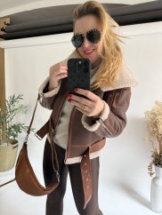 Krivák Rain zazeplený hnedý