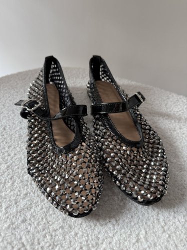 Balerínky s kamienky Sandy - Velikost: 41