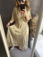 Šaty Paris-zlaté