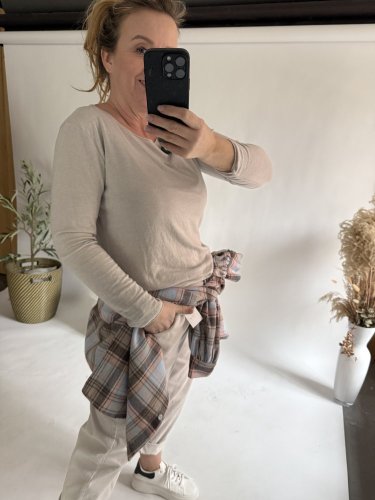 Sveter ľahký Diana-beige