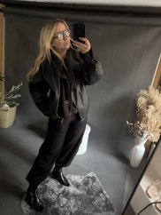 Kalhoty Barrel-černé