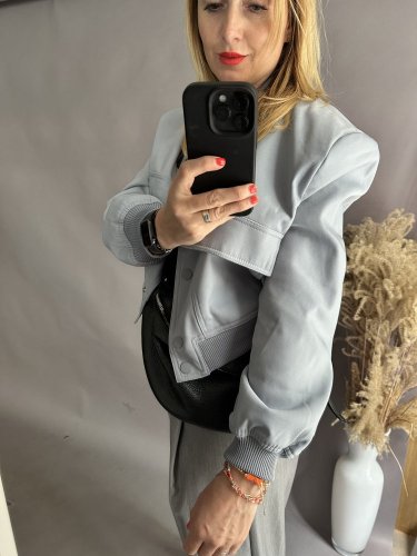 Bomber Zara-šedá