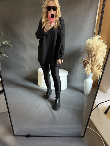 Tunika Sun dlhý rukáv -čierné