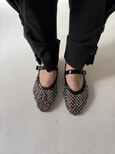 Balerínky s kamienky Sandy - Velikost: 41