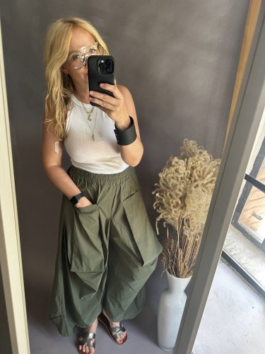 Nohavice Aladin-UNI SIZE-Khaki