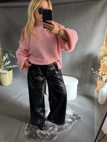 Svetr Mochy-růžový