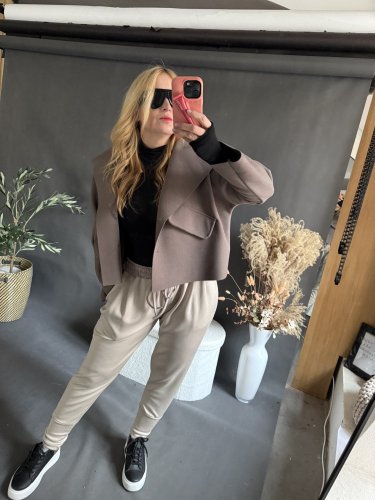 Nohavice Aladin-béžové