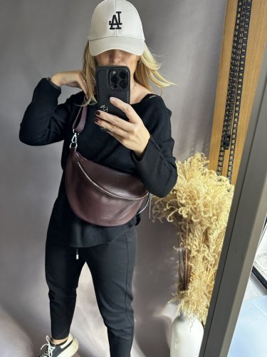 Sveter Moda čierný