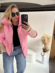 Bunda Vogue-růžová