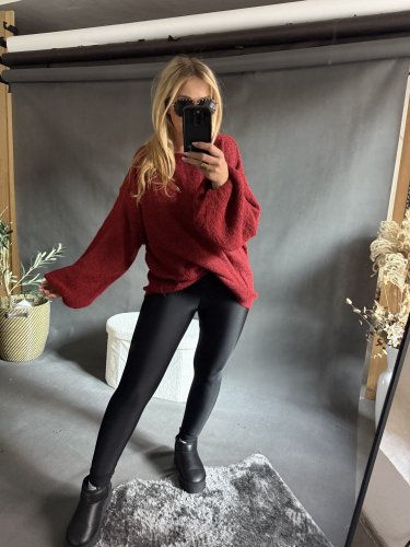 Svetr Mochy- bordeaux