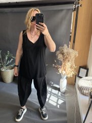 Tielko letné na XL-4XL-čierná