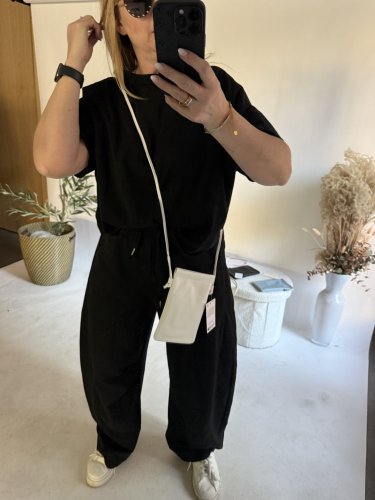 Tričko Smile-černé