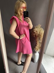 Šaty Easy-ružové