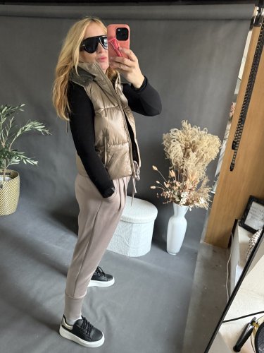 Nohavice Aladin-mocca