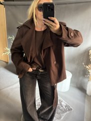 Kabátik Adela s opaskom